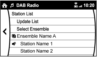 Dab Configuration File DAB radio setting