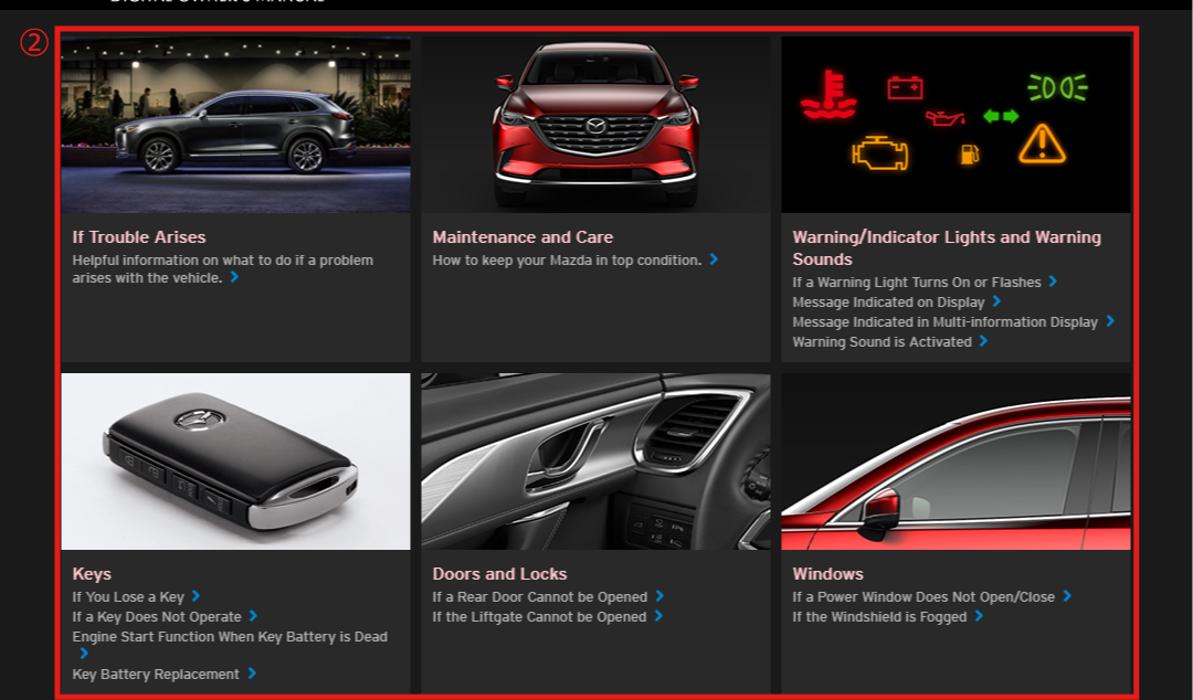 2021 Mazda CX-9 Owner's Manual | Mazda Canada