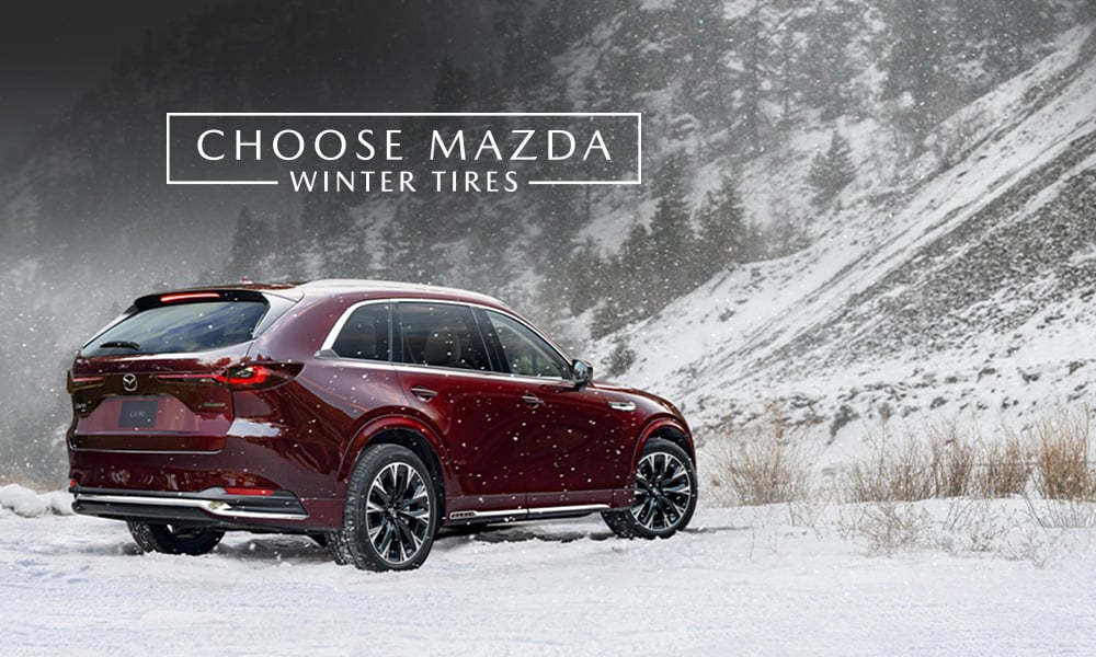 Genuine Mazda Winter Tire Packages available