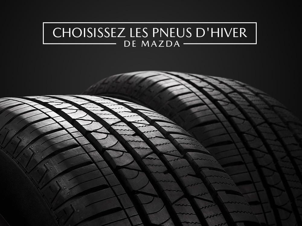 Un ensemble de pneus d’hiver