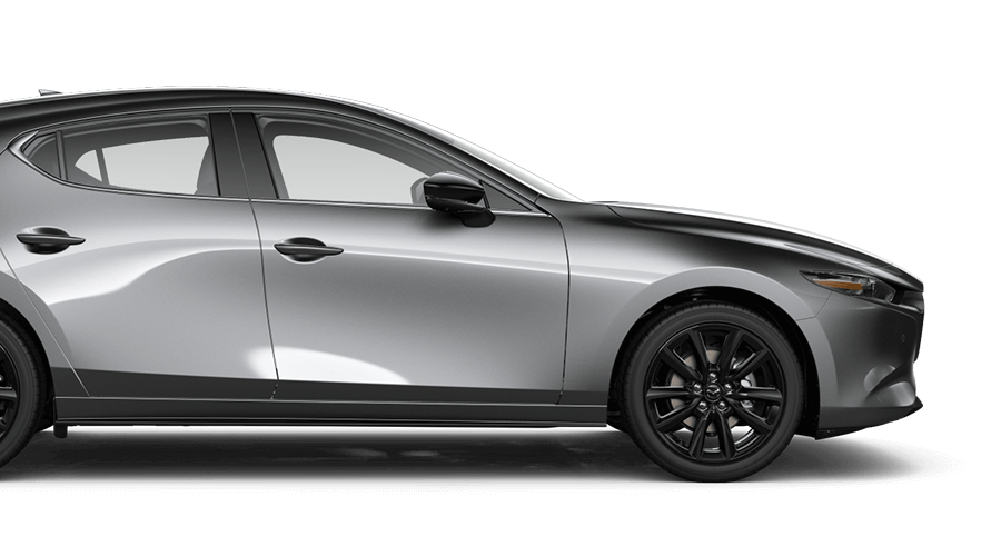 Mazda3 Sport passenger side profile. 