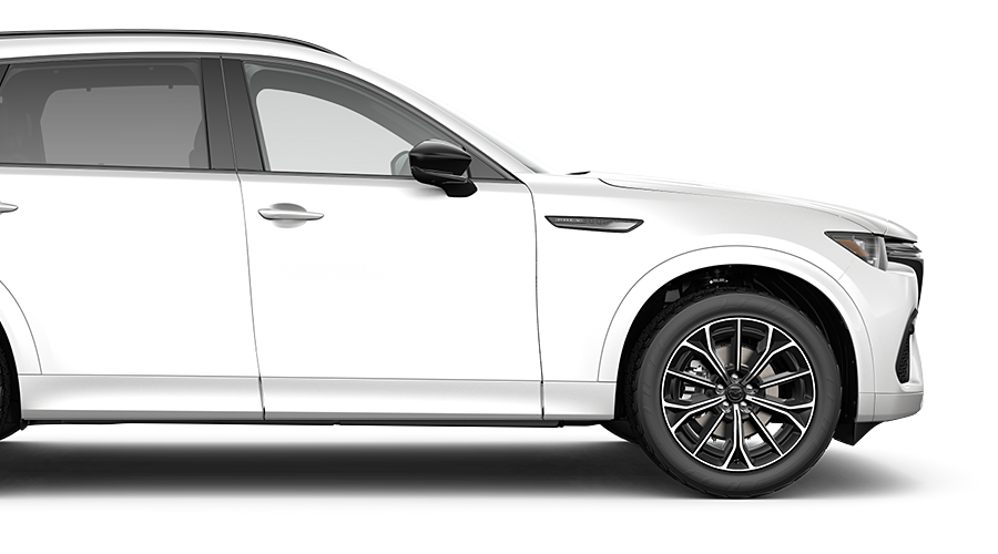 Passenger side profile of CX-70