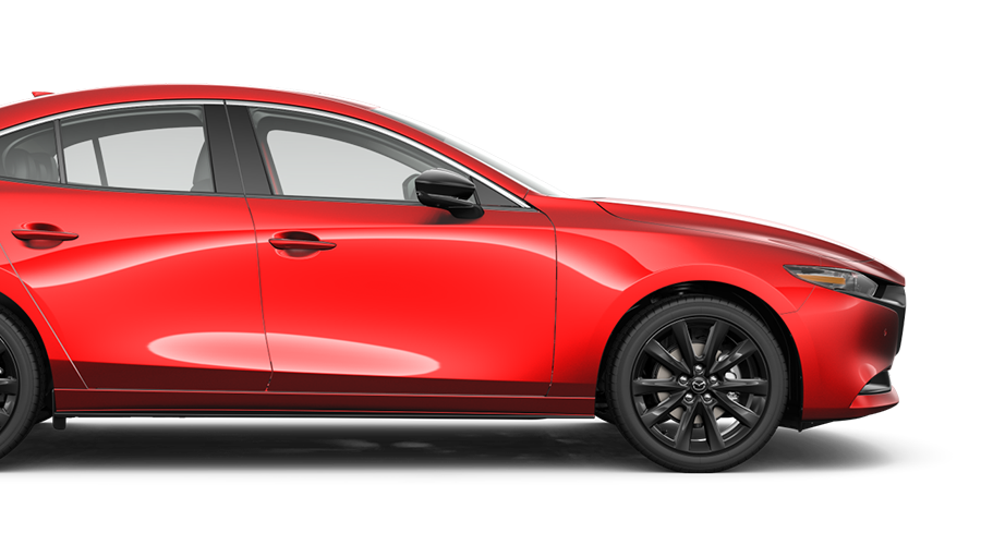 Mazda3 Sport de profil côté passager